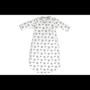 Organic Cotton Long Sleeve Winter Sleep Bag 3.5 TOG - Pandamonium - 18M+